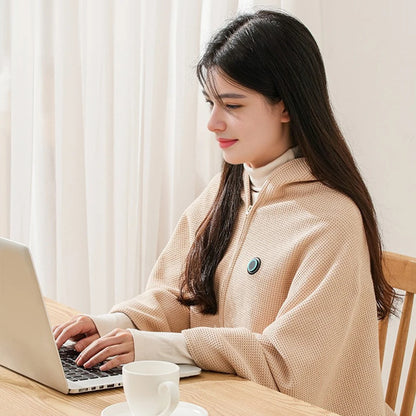 USB Heated Blanket Shawl — Portable Warmth, Wherever You Go