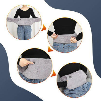 Electric Heating Waist Belt — Soothing Heat, Anytime Comfort