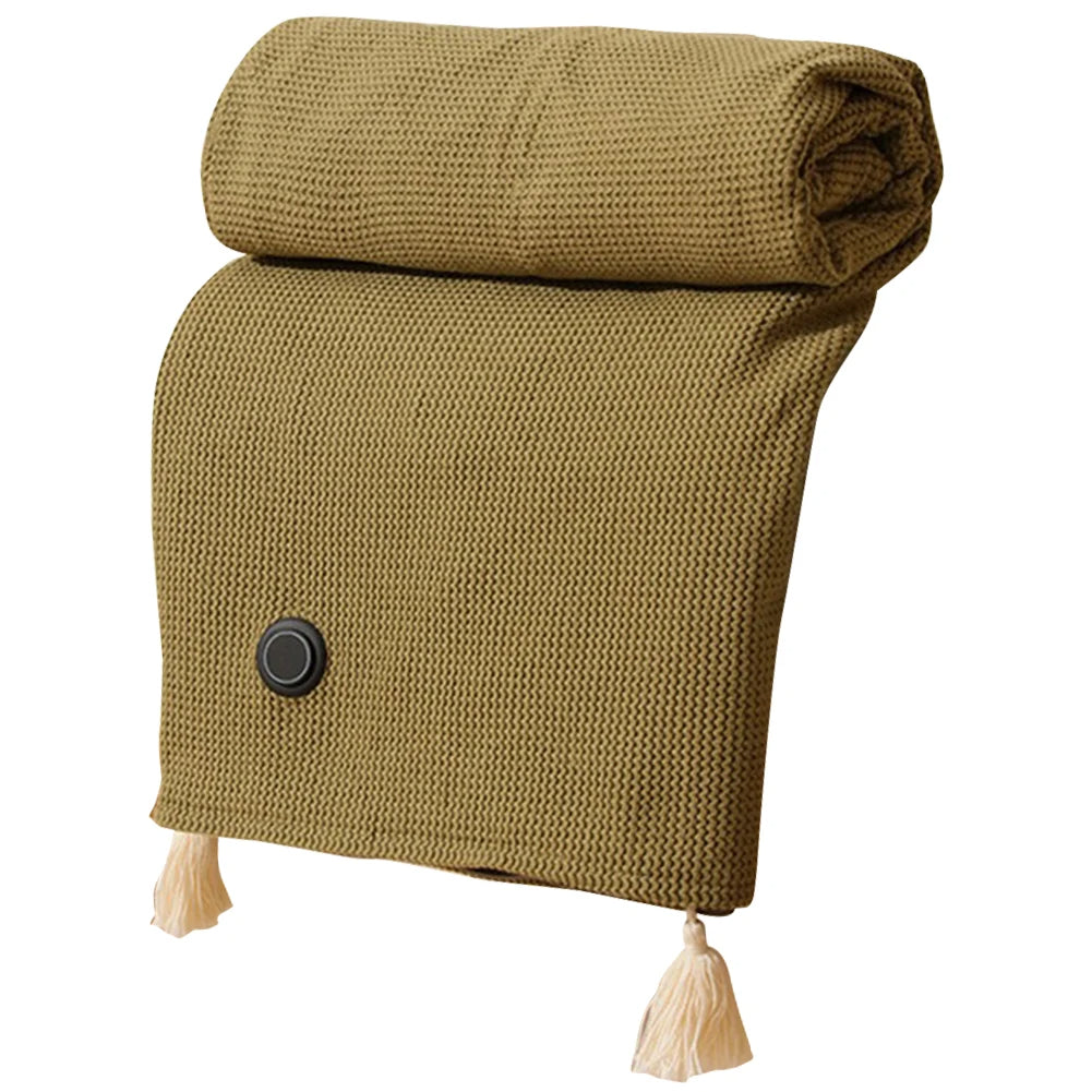 USB Heated Blanket Shawl — Portable Warmth, Wherever You Go