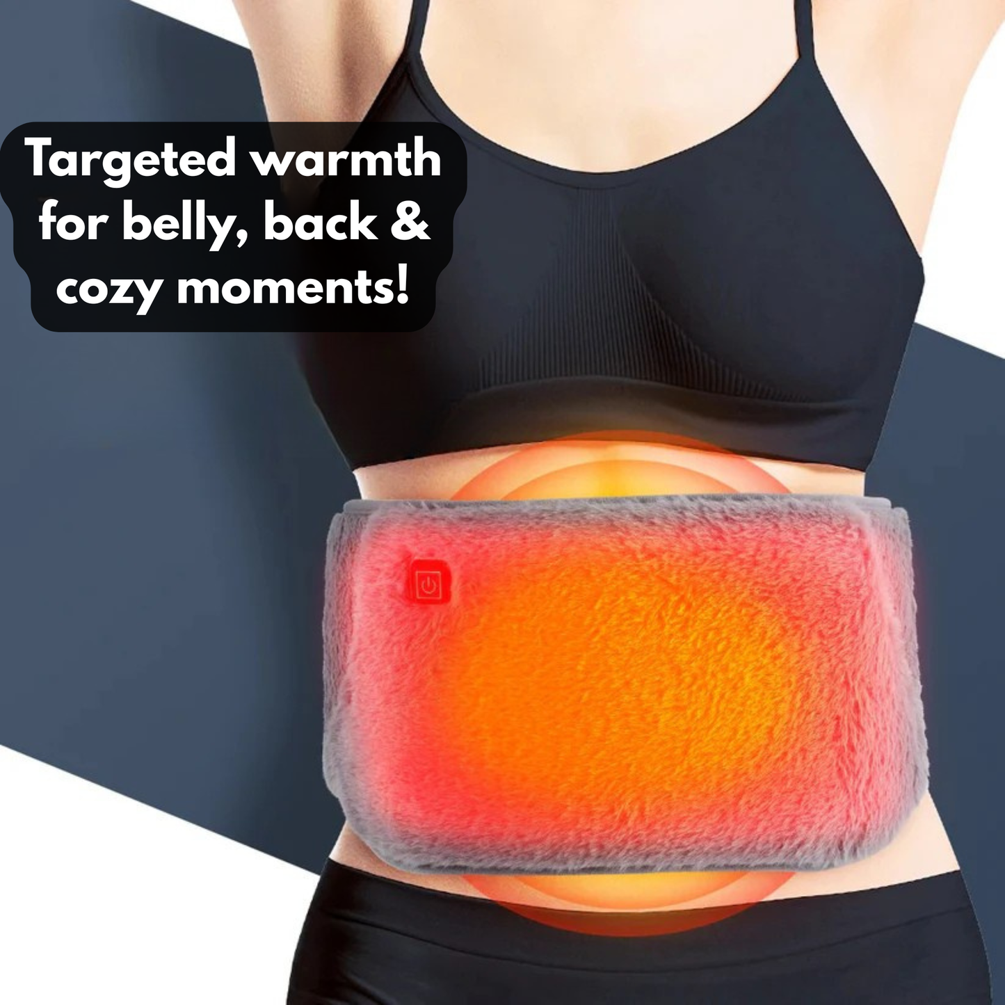Electric Heating Waist Belt — Soothing Heat, Anytime